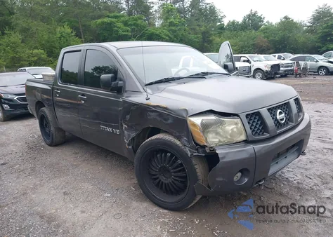 2006 Nissan Titan Xe из США, поврежденный, VIN 1N6BA07A66N516229